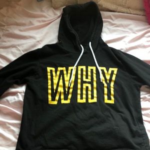 Yellow and Black hoodie